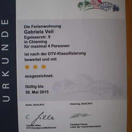 Lägenhet Ferienwohnung Veil *